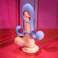 Playboy Pleasure Fantasy Cage Vibrating Silicone Penis Extension