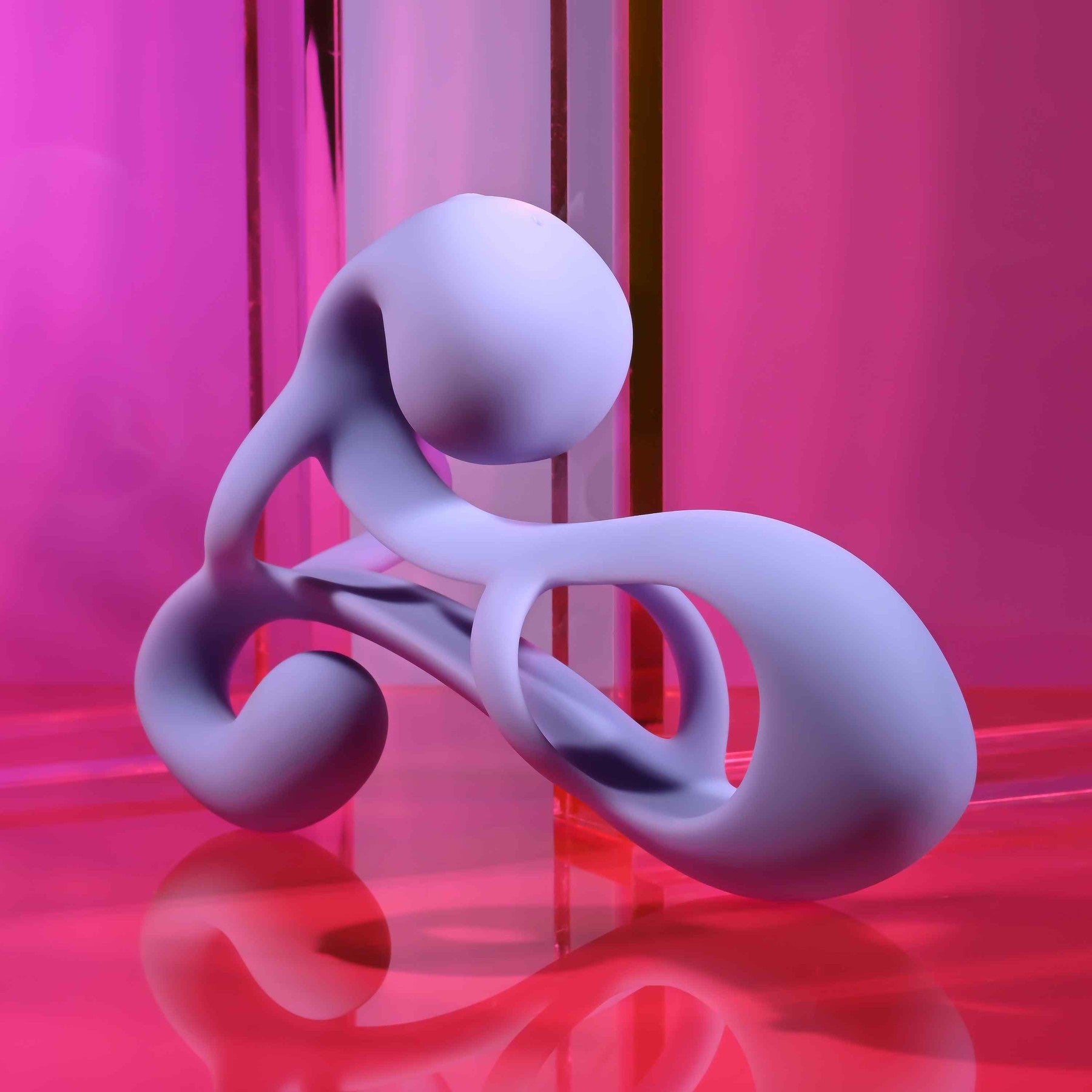 Playboy Pleasure Fantasy Cage Vibrating Silicone Penis Extension