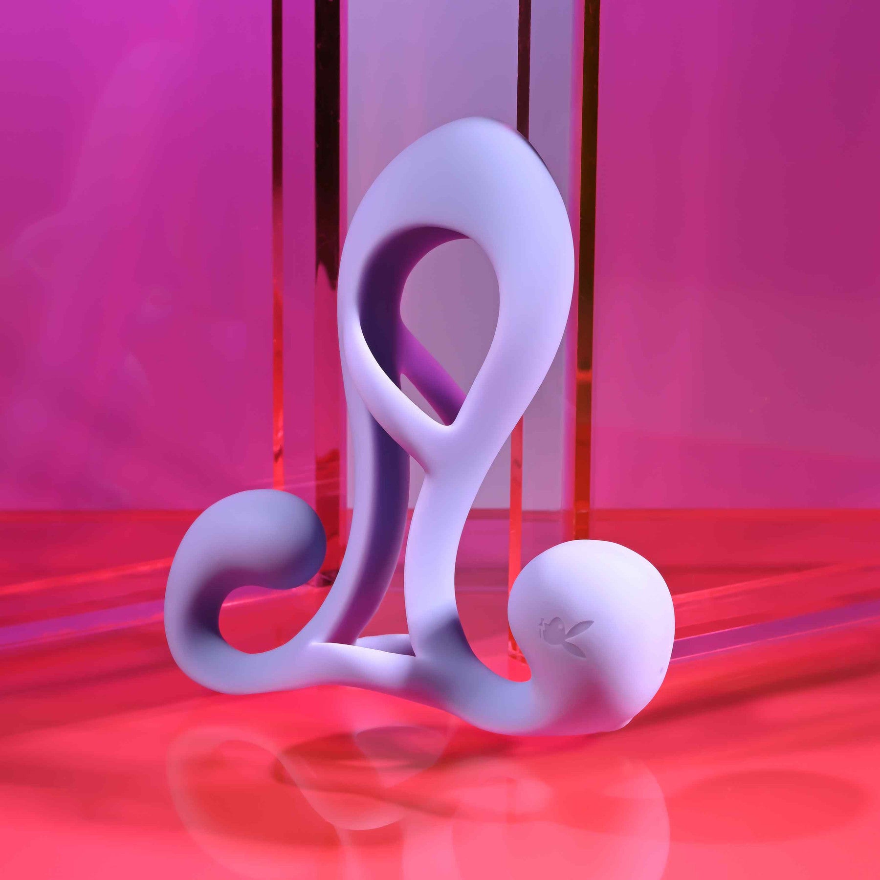 Playboy Pleasure Fantasy Cage Vibrating Silicone Penis Extension