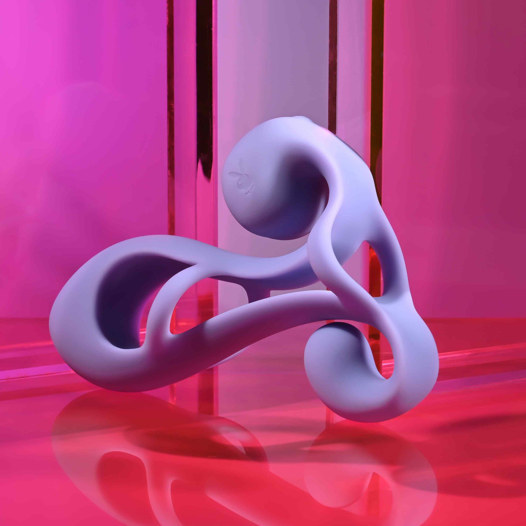 Playboy Pleasure Fantasy Cage Vibrating Silicone Penis Extension