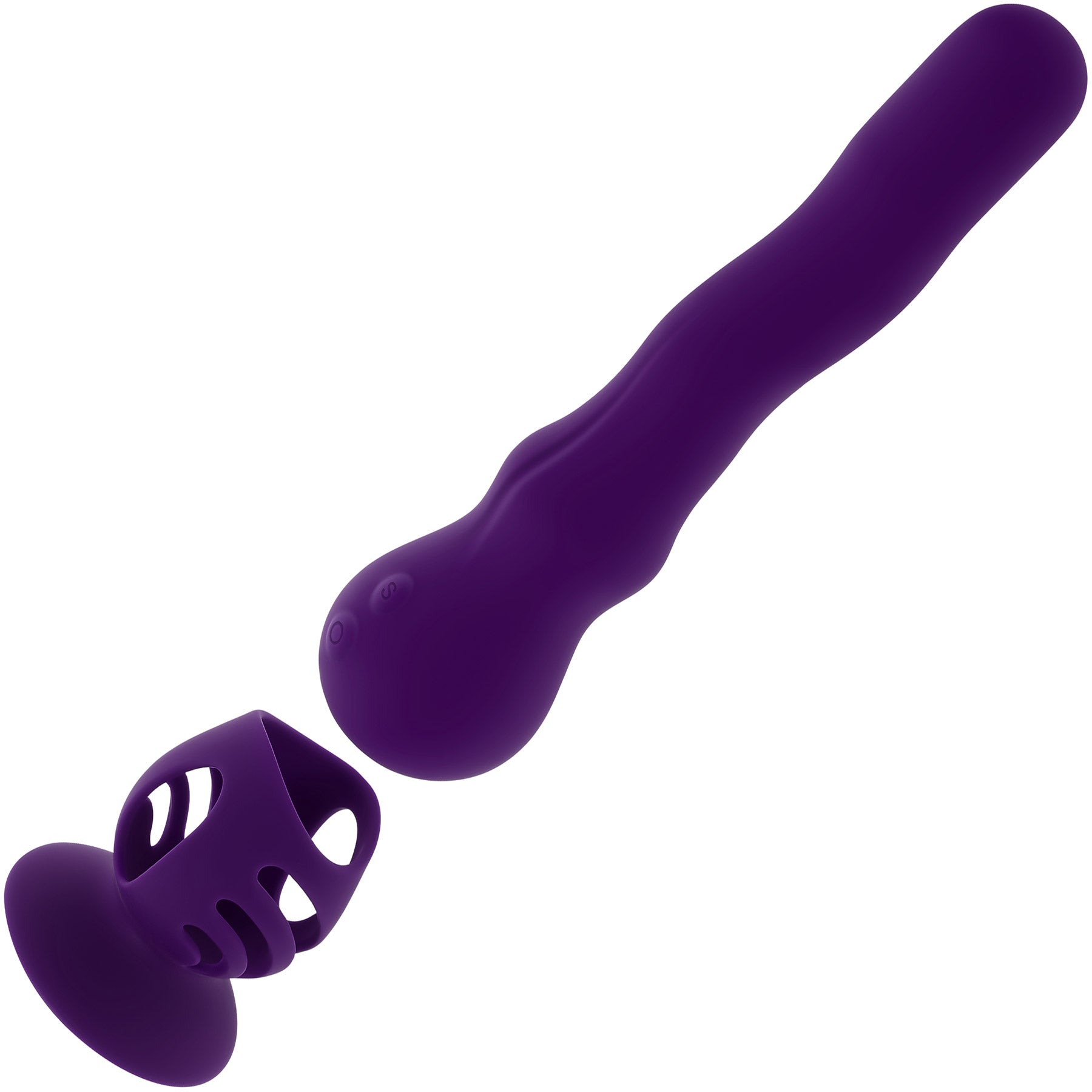 Playboy Pleasure Wiggle It Rechargeable Silicone Wiggling Shaft Vibrator