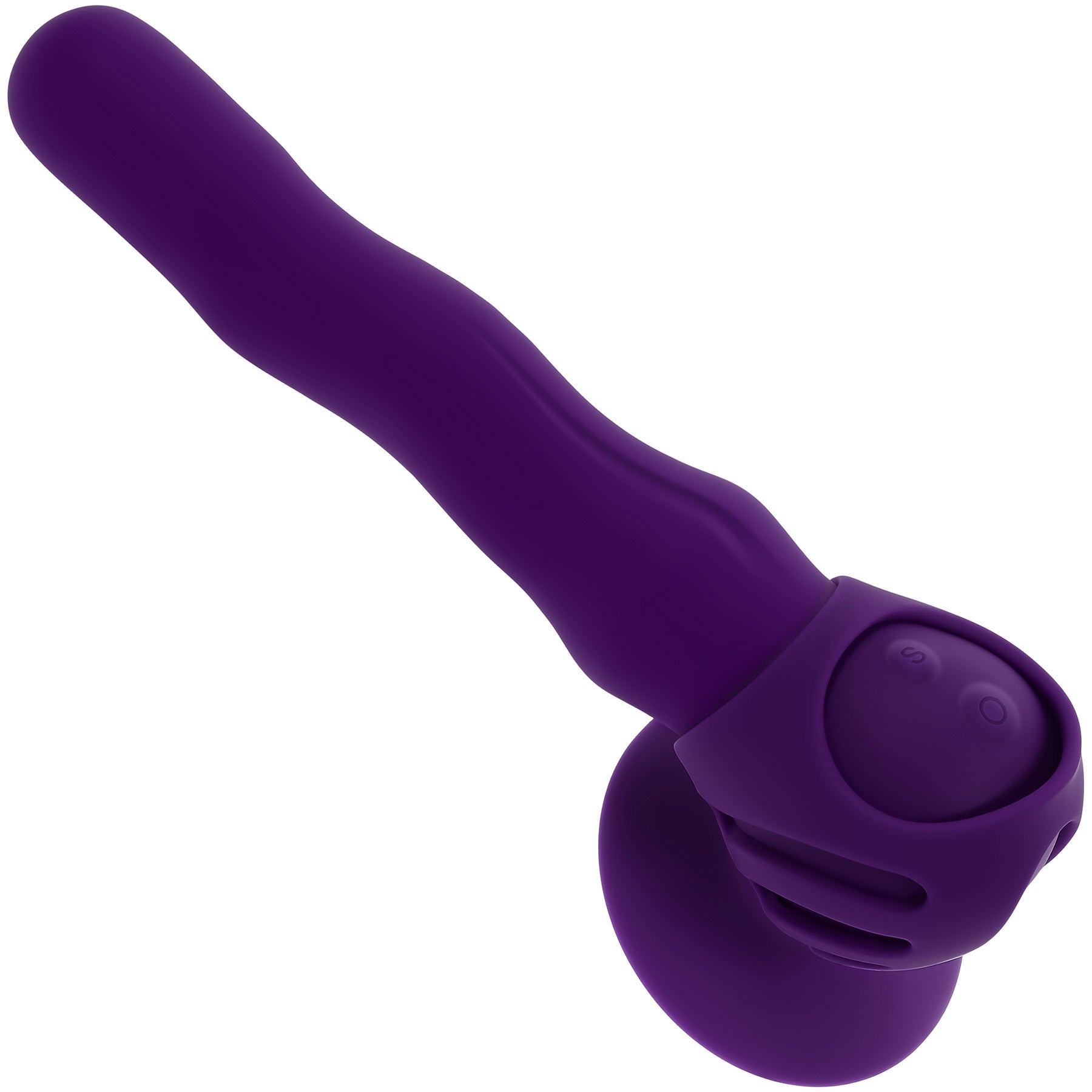Playboy Pleasure Wiggle It Rechargeable Silicone Wiggling Shaft Vibrator