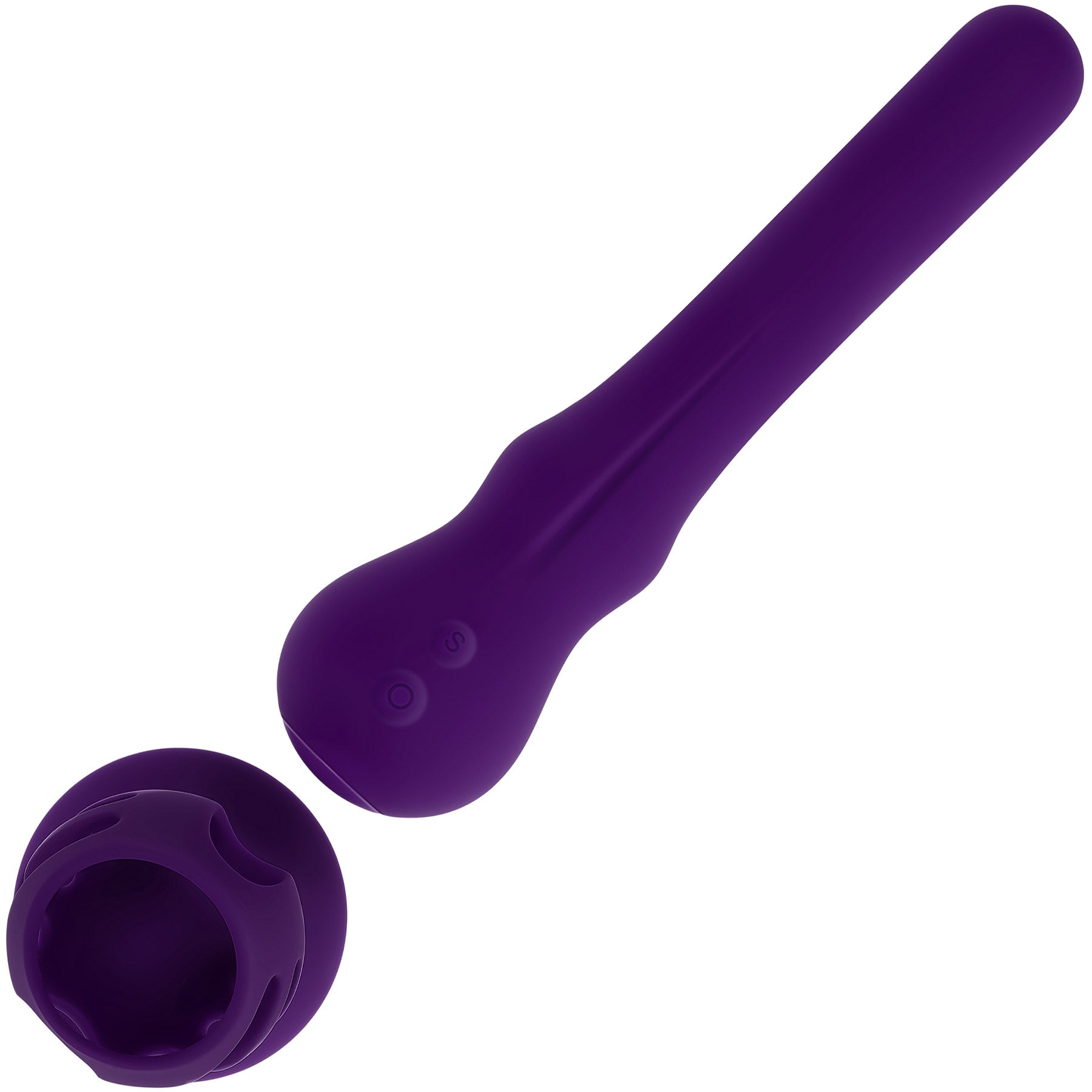 Playboy Pleasure Wiggle It Rechargeable Silicone Wiggling Shaft Vibrator
