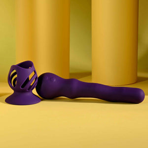 Playboy Pleasure Wiggle It Rechargeable Silicone Wiggling Shaft Vibrator