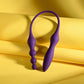 Playboy Pleasure This & That Rechargeable Silicone Double-Ended Anal Plug And Vibrator