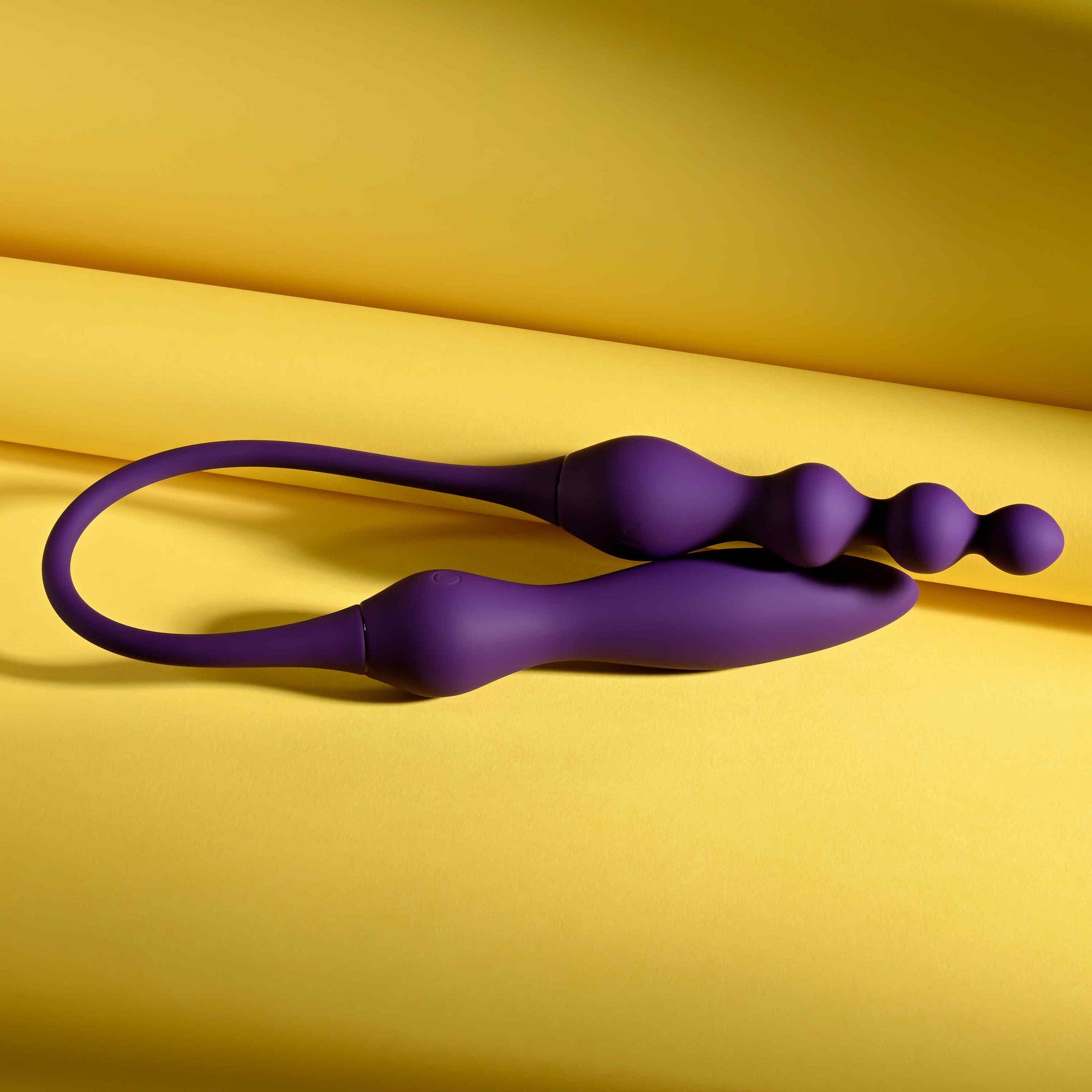 Playboy Pleasure This & That Rechargeable Silicone Double-Ended Anal Plug And Vibrator