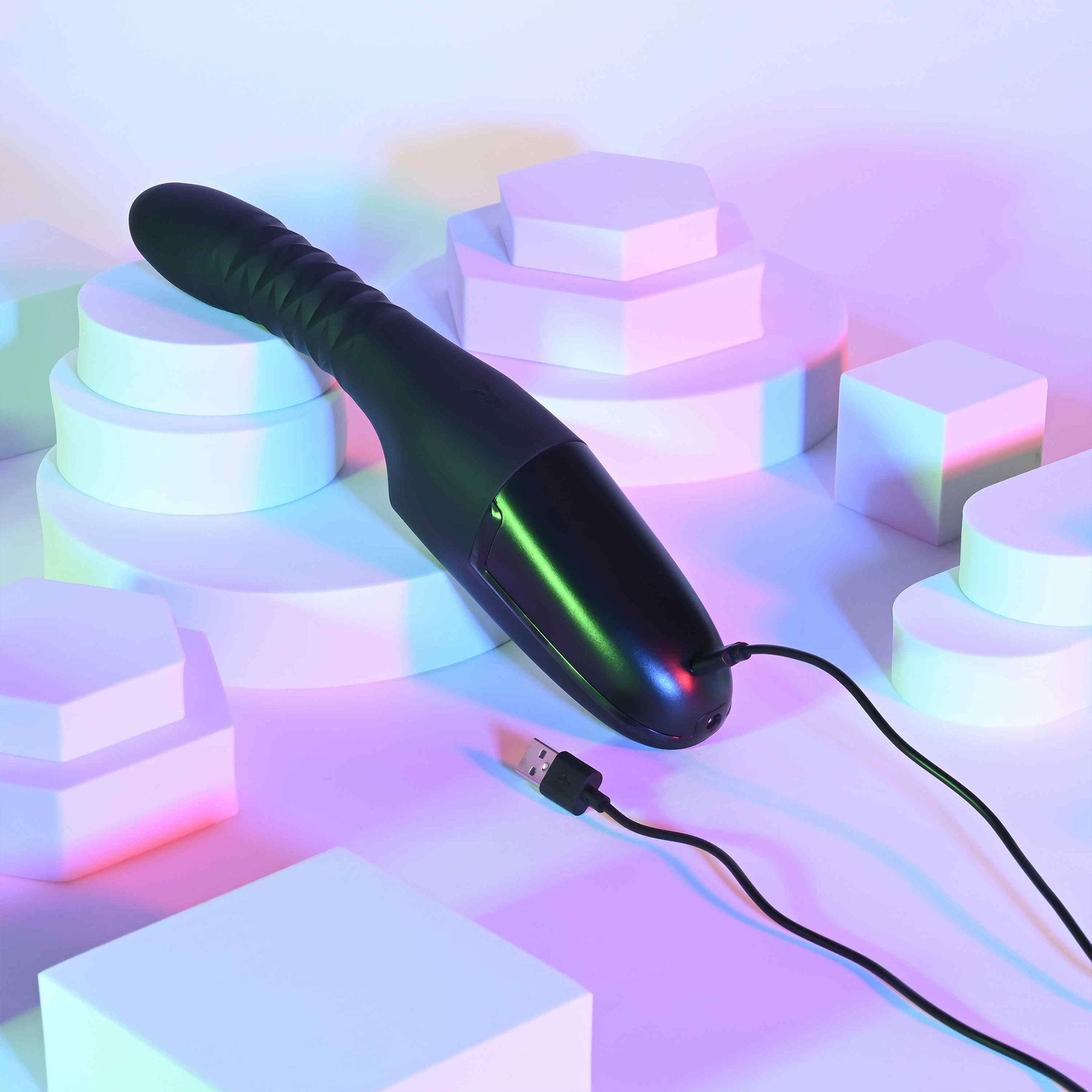 Playboy Pleasure Overdrive Rechargeable Waterproof Silicone Vibrating Thruster
