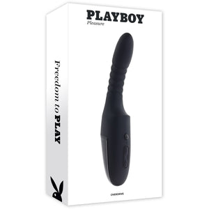Playboy Pleasure Overdrive Rechargeable Waterproof Silicone Vibrating Thruster
