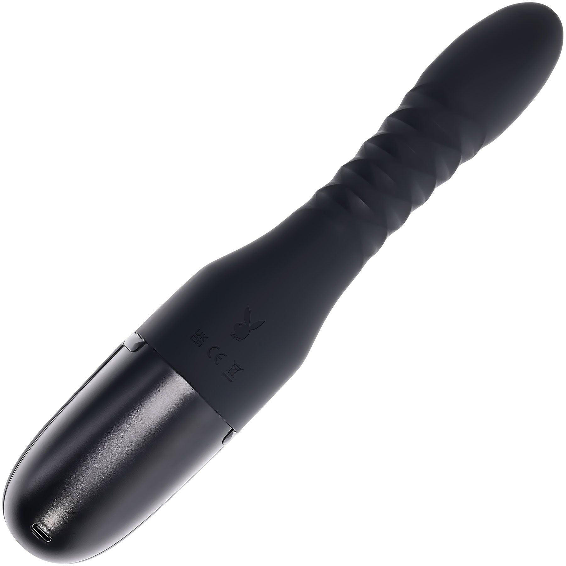 Playboy Pleasure Overdrive Rechargeable Waterproof Silicone Vibrating Thruster
