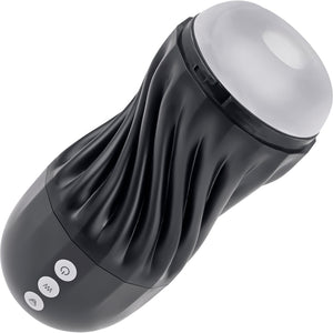 Playboy Pleasure Solo Stroker Rechargeable Textured Vibrating Penis Stroker