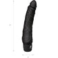 Powercocks Realistic Silicone Waterproof Rechargeable 7" Vibrator - Black