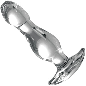 Icicles No. 72 Clear Glass Anal Plug