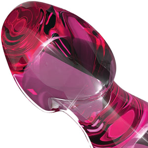 Icicles No. 73 Pink Glass Anal Plug