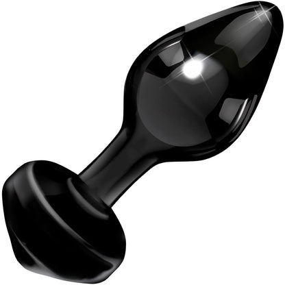 Icicles No. 44 Glass Butt Plug - Black