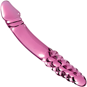 Icicles No. 57 Pink Glass G-Spot Dildo