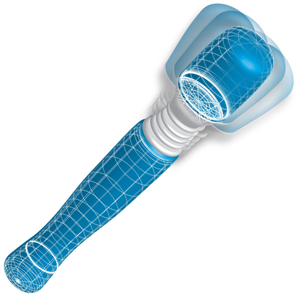 Mini Wanachi Waterproof Massager - Blue