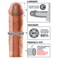 Fantasy X-tensions Mega 2" Penis Extension - Vanilla
