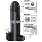 Fantasy X-tensions Vibrating Real Feel 2" Penis Extension with Ball Strap - Black