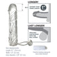 Fantasy X-tensions Vibrating Super Penis Sleeve - Clear