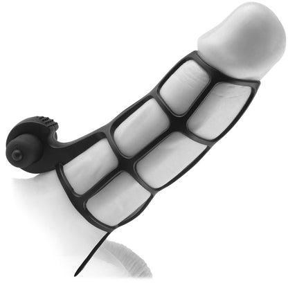 Fantasy X-tensions Deluxe Silicone Power Cock Cage - Black