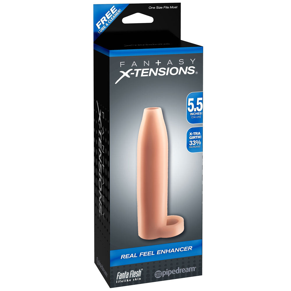 Fantasy X-tensions Real Feel Penis Enhancer - Vanilla