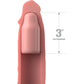 Fantasy X-tensions Elite Silicone 9" Penis Extension With 3" Removable Extender - Vanilla