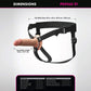 Fantasy X-Tensions Elite 5" Hollow Silicone Strap-On Dual Density Dildo & Harness Kit - Vanilla