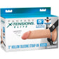 Fantasy X-Tensions Elite 5" Hollow Silicone Strap-On Dual Density Dildo & Harness Kit - Vanilla