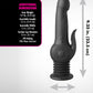 Fetish Fantasy Series Pogo Thruster Rechargeable Silicone Dual Stimulation Vibrator - Measurements