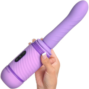 Fantasy For Her Love Thrust-Her Silicone Rechargeable Thrusting Vibrator