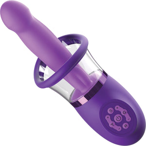Fantasy For Her Ultimate Pleasure Pro Plus Sucking, Licking, Come Hither G-Spot Vibrator