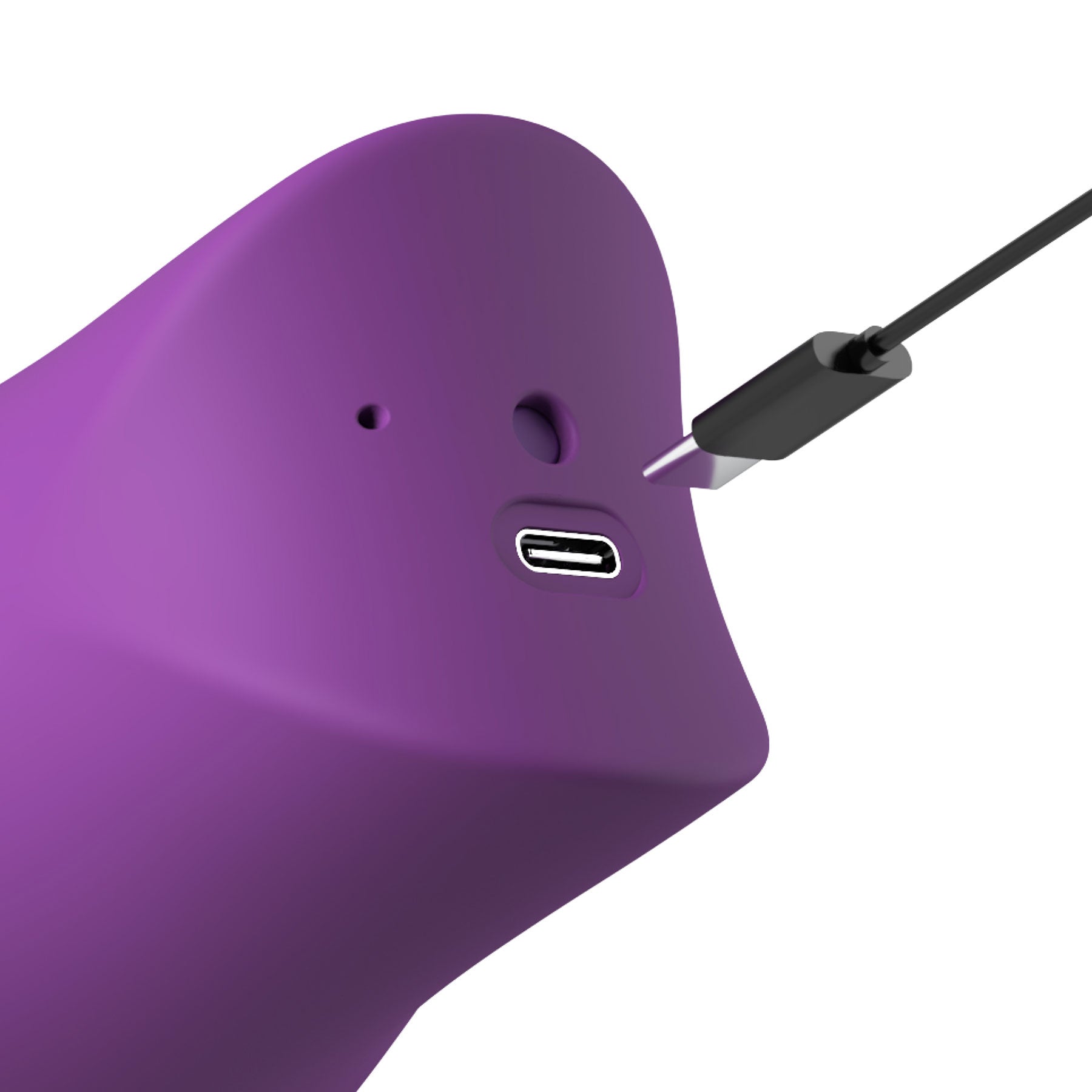 Fantasy For Her Lush Kiss Plush Rechargeable Silicone Clitoral Stimulator