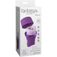 Fantasy For Her Lush Kiss Plush Rechargeable Silicone Clitoral Stimulator