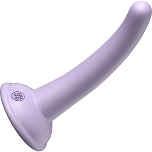 Dillio Platinum Curious Five Silicone 5" Suction Cup Dildo - Lavender