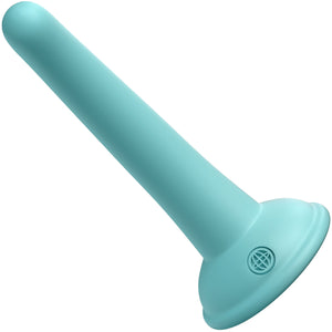 Dillio Platinum Curious Five Silicone 5" Suction Cup Dildo - Teal