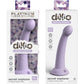 Dillio Platinum Secret Explorer Silicone 6" Suction Cup Dildo - Lavender