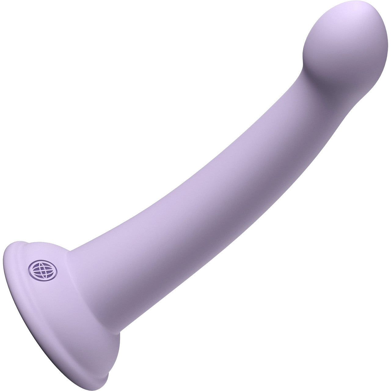 Dillio Platinum Secret Explorer Silicone 6" Suction Cup Dildo - Lavender