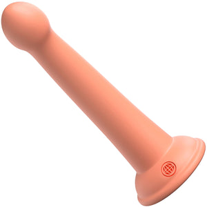 Dillio Platinum Secret Explorer Silicone 6" Suction Cup Dildo - Peach