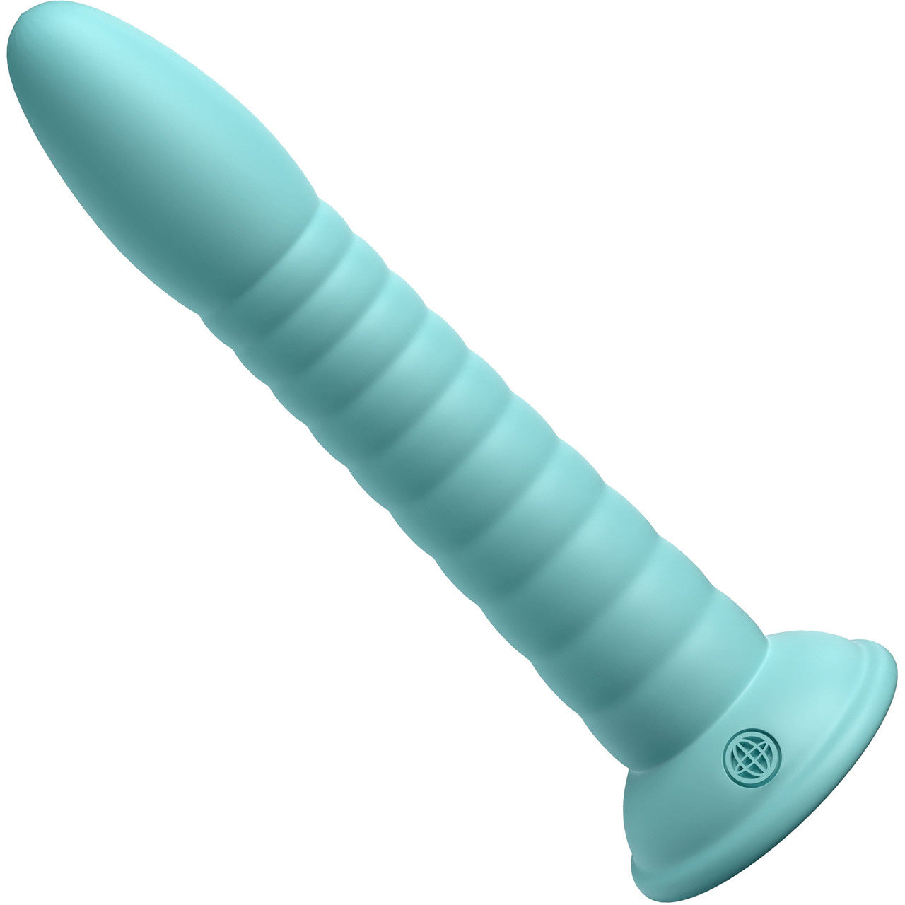 Dillio Platinum Wild Thing Silicone 7" Suction Cup Dildo - Teal