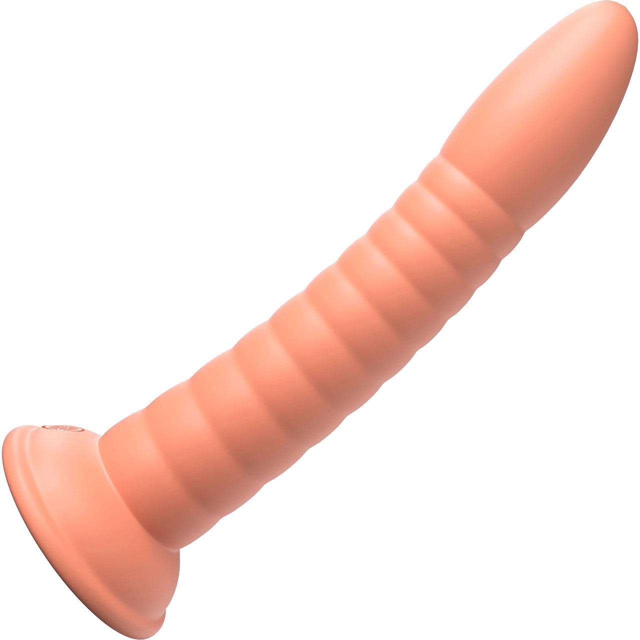 Dillio Platinum Wild Thing Silicone 7" Suction Cup Dildo - Peach