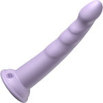 Dillio Platinum Slim Seven Silicone 7" Suction Cup Dildo - Lavender