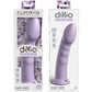 Dillio Platinum Super Eight Silicone 8" Suction Cup Dildo - Lavender