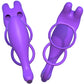 Fantasy C-Ringz Ass-Gasm Vibrating Rabbit With Remote By Pipedream - Purple