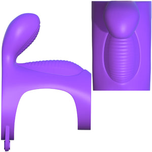 Fantasy C-Ringz Silicone Ultimate Couples Cage By Pipedream - Purple