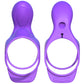 Fantasy C-Ringz Silicone Ultimate Couples Cage By Pipedream - Purple