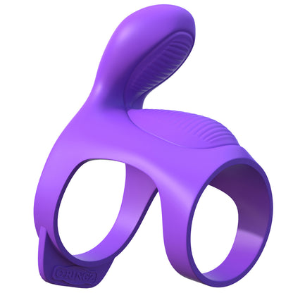 Fantasy C-Ringz Silicone Ultimate Couples Cage By Pipedream - Purple