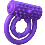 Fantasy C-Ringz Vibrating Prolong Performance Ring By Pipedream - Purple