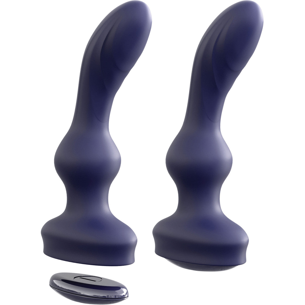 3Some Wall Banger P-Spot Rechargeable Remote Control Silicone Vibrating Prostate Massager With Suction Cup