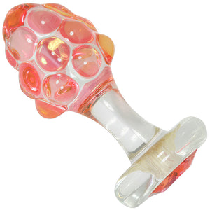 Pineapple Delight Glass Butt Plug By Crystal Delights