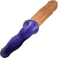 Peacemaker VixSkin Silicone Double Dildo By Vixen - Caramel